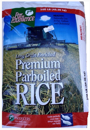 Parboiled Rice 100lbs  (OUT OF STOCK)